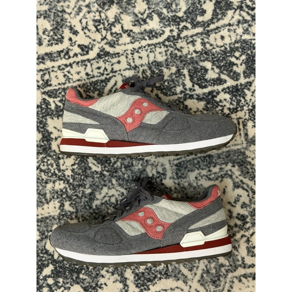 Saucony x Bait Shadow Original SIZE 11 "Cruel World 4" Men's GREY RED - Picture 8 of 12